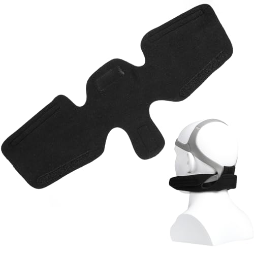 CPAP Neck Pad CPAP Nackenpolster Komfort Polster CPAP Maske Kopfbedeckung Abdeckung zur Druckentlastung, Schwarz von Eyerayo
