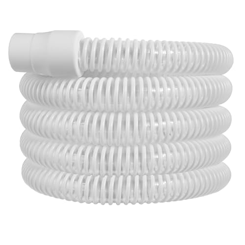 CPAP Schlauch Tube 1,8 m (22 mm) Atemgerät Schlauch Universal Kunststoff Beatmungsgerät Zubehör für CPAP-Masken (Weiß) von Eyerayo