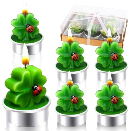 Duftkerze Weihnachten, 6 Stück Glückskleen Duftkerzen Geschenkset Kleine Duftkerzen Weihnachtsdekoration Urlaub Kerzen Geschenkset für Frauen, Weihnachtsgeschenke Kerzen Geschenk Duftkerze Weihnachten, 6 Stück Glückskleen Duftkerzen Geschenkset Kleine Duftkerzen Weihnachtsdekoration Urlaub Kerzen Geschenkset für Frauen, Weihnachtsgeschenke Kerzen Geschenk von Eyezeeption