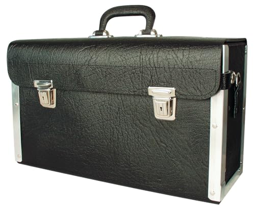 Werkzeugtasche Leder leer 390x130x260mm Werkzeugkoffer Ledertasche von Eyltool