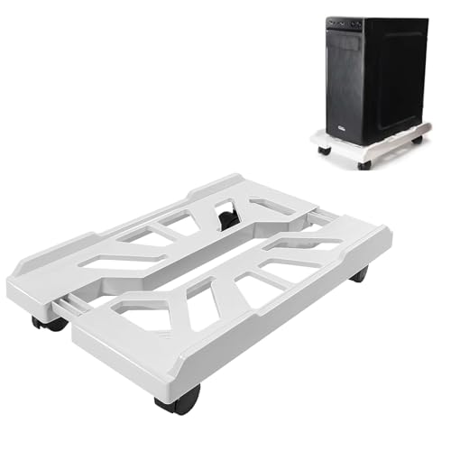 Eymobad PC ständer,Desktop Computer Tower Ständer,Einstellbare CPU Halterung mit 4 rollenden Lenkrollen,2 feststellbare Rollen,CPU Ständer für die meisten - Weiß Eymobad PC ständer,Desktop Computer Tower Ständer,Einstellbare CPU Halterung mit 4 rollenden Lenkrollen,2 feststellbare Rollen,CPU Ständer für die meisten - Weiß von Eymobad
