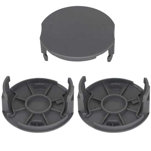 Eyoloty Spulenabdeckung F016F05320 Passend für Bosch 3600HC1JB0 EasyGrassCut 18 23 26 18-26 18-230 18-260 Rasentrimmer,Ersatz-Spulenkappe (3 Stück) von Eyoloty