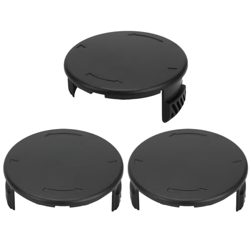 Eyoloty Spulenabdeckung passend für Parkside LIDL Akku-Elektro-Rasentrimmer PRT 550 A1,PRT 550 A2,PRT 550 A3,PRT 550 A5,PRTA 20-Li B2,PRTA 20-Li C3,Ersatz-Spulenkappe(3 Stück) von Eyoloty