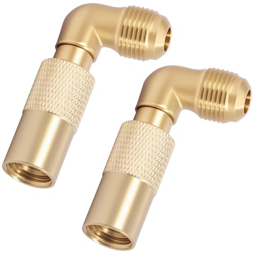 2 Stück Messing Verbindungswinkel Gas 3/8 Zoll 90° Gasschlauch Winkel Niederdruckdesign Enger Sitz Verhindert Luftlecks für 17/22 Zoll Tisch Camping Grillpfanne 2 Stück Messing Verbindungswinkel Gas 3/8 Zoll 90° Gasschlauch Winkel Niederdruckdesign Enger Sitz Verhindert Luftlecks für 17/22 Zoll Tisch Camping Grillpfanne von Eyoulife