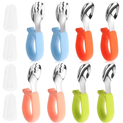8 Teiliges Kinderbesteck Edelstahl Baby Besteck Esslernbesteck Set mit Esslernlöffel Baby Babygabel Aufbewahrungsbox BPA Frei Helfen Kinder Essen Selbstständig 8 Teiliges Kinderbesteck Edelstahl Baby Besteck Esslernbesteck Set mit Esslernlöffel Baby Babygabel Aufbewahrungsbox BPA Frei Helfen Kinder Essen Selbstständig von Eyoulife