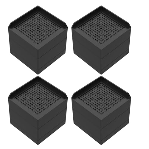 Eyoulife 4 Stück möbelerhöhung 7,5 cm Stapelbar L-Form betterhöhung Lärm reduzieren Tragkraft 500kg tischerhöhung für Schreibtische Sofas Tische Stuhlbeine Bettfüße Eyoulife 4 Stück möbelerhöhung 7,5 cm Stapelbar L-Form betterhöhung Lärm reduzieren Tragkraft 500kg tischerhöhung für Schreibtische Sofas Tische Stuhlbeine Bettfüße von Eyoulife