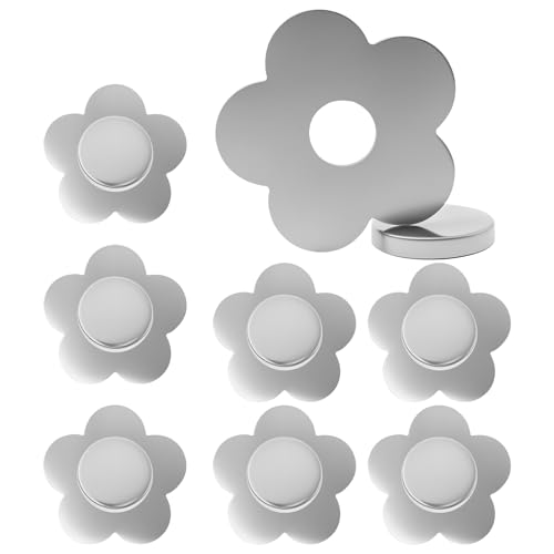 Eyoulife 8 Stück Tischdeckenbeschwerer Magnet Edelstahl Tischdeckengewichte Magnetisch Wiederverwendbar für Picknicks im Freien Familienessen Hochzeitsdekorationen (Stil 2) von Eyoulife