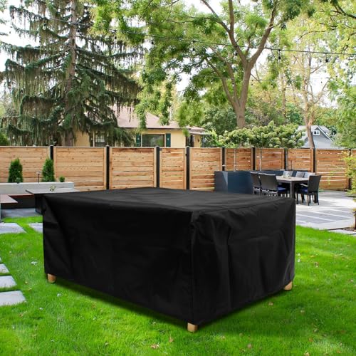 Grillabdeckung Wetterfest Oxford Stoff 90x90x40cm, Grill Abdeckhaube mit Kordelzug Reißfest Verrostet Schimmelig, Schutzhülle Gasgrill für Grill(90x90x40cm) von Eyoulife
