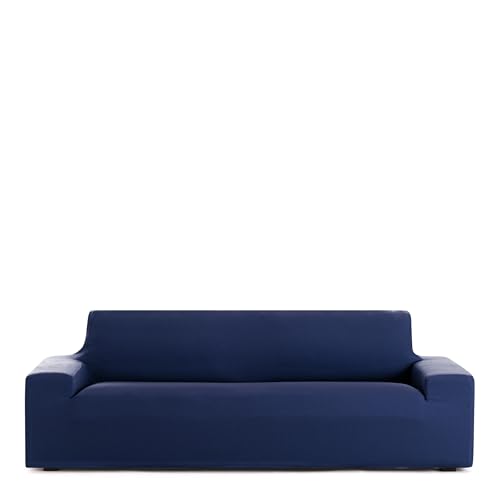 EYSA Bi-elastischer Sofabezug für 3-Sitzer, Blau, Design Harlem von Eysa