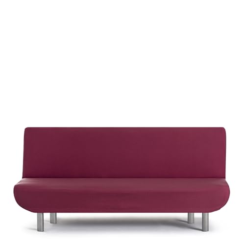 EYSA Bi-elastischer Sofabezug für 3-Sitzer Click-Clac, Burdeaux, Harlem-Design von Eysa