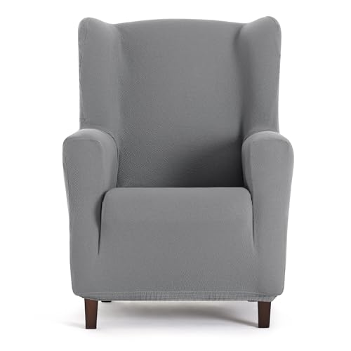 EYSA Bi-elastischer Sofabezug für Ohrensessel, Grau, Harlem-Design EYSA Bi-elastischer Sofabezug für Ohrensessel, Grau, Harlem-Design von Eysa