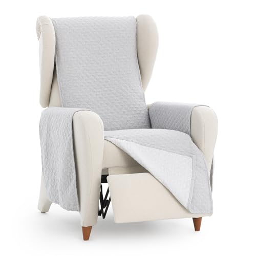 Eysa 1-Sitzer-Praktische-Sofabezug Argento, 06/grau Farbe von Eysa