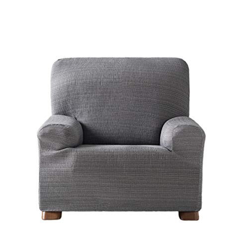 Eysa Aquiles elastisch Sofa überwurf 1 Sessel Farbe 06-grau, Polyester-Baumwolle, 37 x 29 x 5 cm von Eysa