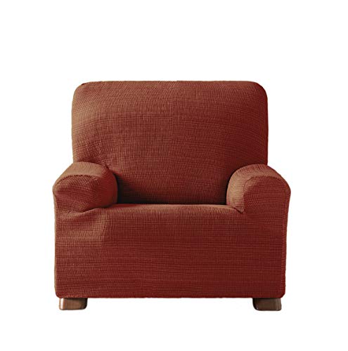 Eysa Aquiles elastisch Sofa überwurf 1 Sessel Farbe 09-orange, Polyester-Baumwolle, 37 x 29 x 5 cm von Eysa