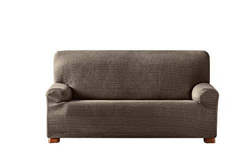 Eysa Achilles Aquiles elastisch Sofa überwurf 3 sitzer Farbe 07-braun, Polyester-Baumwolle, 37 x 29 x 9 cm von Eysa