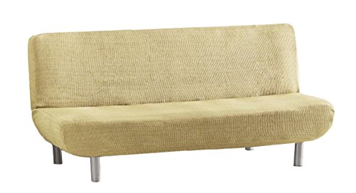 Eysa Aquiles elastisch Sofa überwurf clic clac Farbe 01-beige, Polyester-Baumwolle, 37 x 29 x 9 cm von Eysa