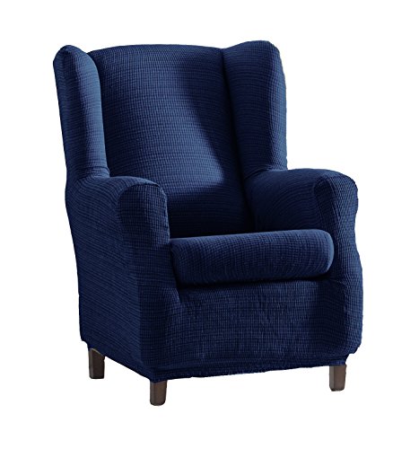 Eysa Aquiles elastisch sofa überwurf ohrensessel farbe 03-blau, Polyester-Baumwolle, 70-90cm/60-80cm/90-110 cm von Eysa