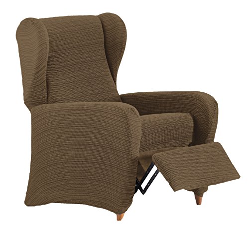 Eysa Aquiles elastisch Sofa überwurf relaxsessel Farbe 07-braun, Polyester-Baumwolle, 37 x 29 x 5 cm von Eysa