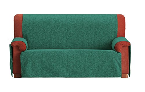 Eysa Dream Nicht elastisch Sofa überwurf 3 sitzer, Chenille, 03-türkis, 37 x 6 x 29 cm von Eysa