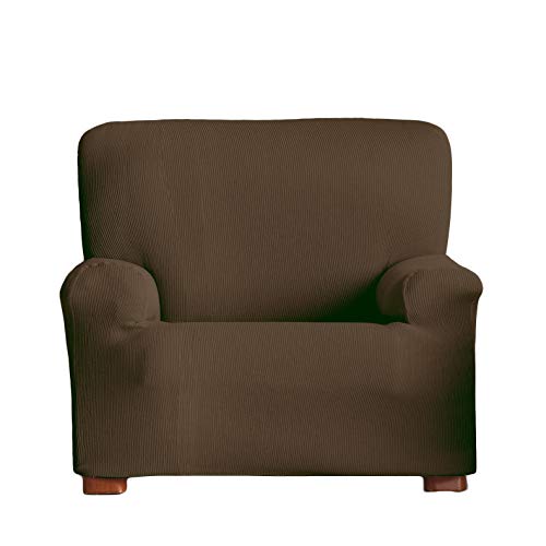 Eysa Ulises elastisch Sofa überwurf 1 Sessel, Polyester-Baumwolle, 07-braun, 37 x 5 x 29 cm von Eysa