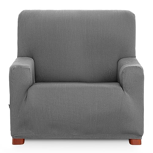 Eysa Ulises elastisch Sofa überwurf 1 Sessel, Polyester-Baumwolle, 06-grau, 37 x 5 x 29 cm von Eysa