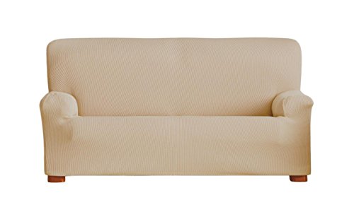 Eysa Ulises elastisch Sofa überwurf 2 sitzer, Polyester-Baumwolle, 01-beige, 37 x 7 x 29 cm Eysa Ulises elastisch Sofa überwurf 2 sitzer, Polyester-Baumwolle, 01-beige, 37 x 7 x 29 cm von Eysa