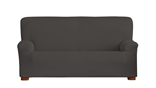 Eysa Ulises elastisch Sofa überwurf 4 sitzer, Polyester-Baumwolle, 06-grau, 37 x 11 x 29 cm von Eysa
