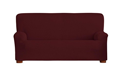 Eysa Ulises elastisch sofa überwurf 2 sitzer, Polyester-Baumwolle, 08-rot, 140 to 170 cm/2 plazas, 1 Einheiten von Eysa