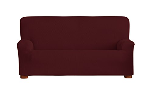 Eysa Ulises elastisch Sofa überwurf 3 sitzer, Polyester-Baumwolle, 08-rot, 180 to 210 cm/3 plazas von Eysa