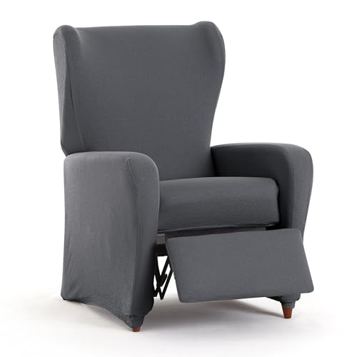 Eysa Bi-elastischer Sofabezug für Relax-Sessel, Weiß, Design Harlem von Eysa