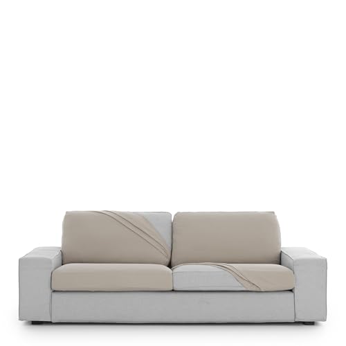 EYSA Bi-elastischer Sofabezug für Sitzfläche und Rückenlehne, Größe M, Leinen, Harlem-Design EYSA Bi-elastischer Sofabezug für Sitzfläche und Rückenlehne, Größe M, Leinen, Harlem-Design von Eysa