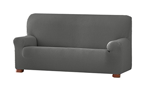 Eysa Cora bielastisch Sofa überwurf 4 sitzer Farbe 06-grau, Polyester-Baumwolle, 36 x 27 x 19 cm von Eysa