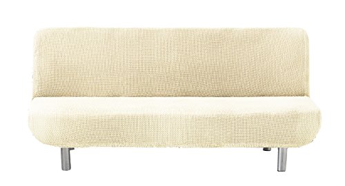Eysa Cora bielastisch Sofa überwurf clic clac Farbe 00-Ecru, Polyester-Baumwolle, 36 x 27 x 14 cm von Eysa