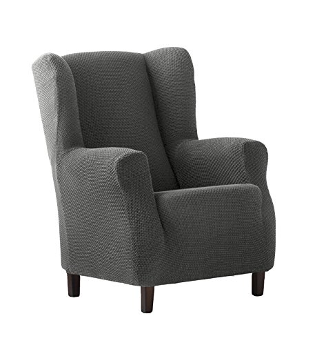 Eysa Cora bielastisch sofa überwurf ohrensessel farbe 06-grau, Polyester-Baumwolle, 36 x 27 x 9 cm von Eysa