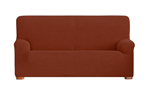 Eysa Dorian elastisch Sofa überwurf 2 sitzer, Chenille, 09-orange, 37 x 14 x 29 cm von Eysa