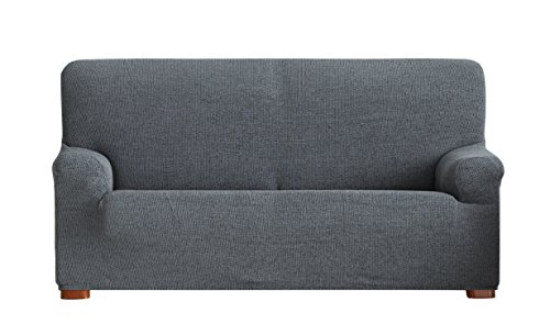 Eysa Dorian elastisch Sofa überwurf 4 sitzer, Chenille, 6-grau, 37 x 17 x 29 cm von Eysa