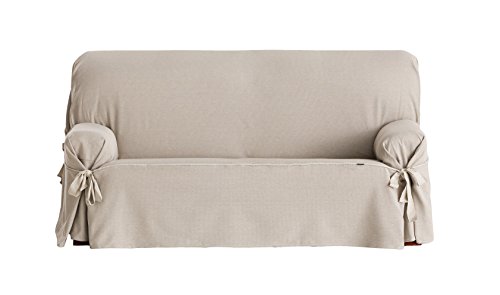 Eysa F636081 nicht elastisch mit krawatten sofa überwurf , 3 Sitze , 180x230 cm, Beige / Brauner Zickzack Eysa F636081 nicht elastisch mit krawatten sofa überwurf , 3 Sitze , 180x230 cm, Beige / Brauner Zickzack von Eysa