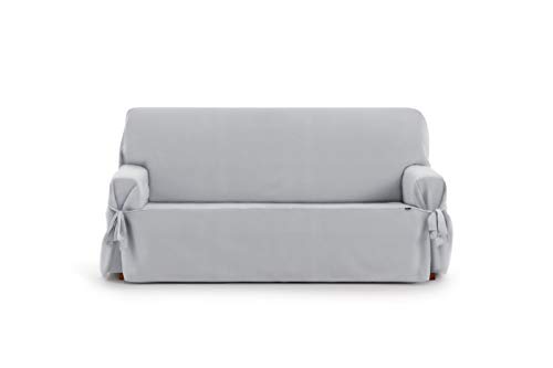 Eysa Levante Sofa überwurf, Baumwolle, Nerz, 155cm. Gültig 170-210cm, Grau von Eysa