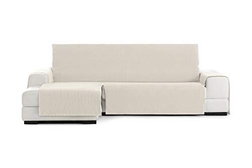 Eysa Loira Protect wasserdichte und atmungsaktive Sofa überwurf, 65% Polyester 35% Baumwolle, Ecru, 240 cm von Eysa