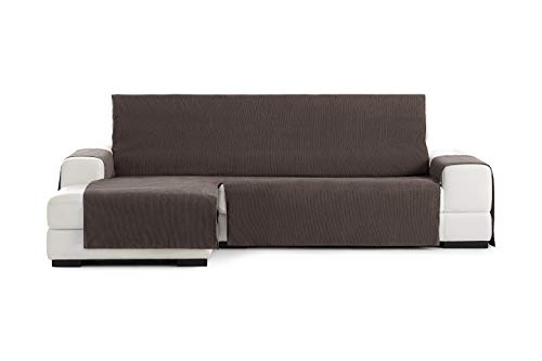 Eysa Loira Protect wasserdichte und atmungsaktive Sofa überwurf, 65% Polyester 35% Baumwolle, Schokolade, 290 cm von Eysa