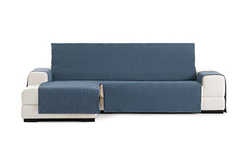 Eysa Loira Protect wasserdichte und atmungsaktive Sofa überwurf, 65% Polyester 35% Baumwolle, blau, 290 cm von Eysa