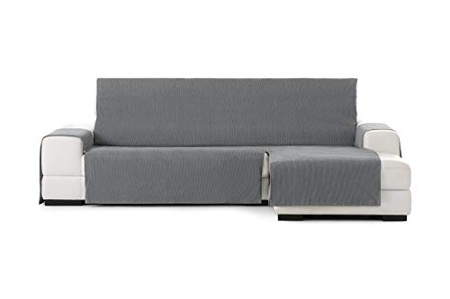 Eysa Loira Protect wasserdichte und atmungsaktive Sofa überwurf, 65% Polyester 35% Baumwolle, grau, 240 cm von Eysa