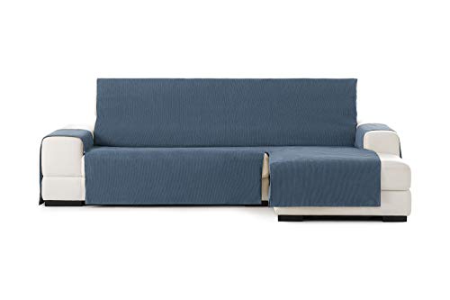 Eysa Loira Protect wasserdichte und atmungsaktive Sofa überwurf, 65% Polyester 35% Baumwolle, blau, 240 cm von Eysa