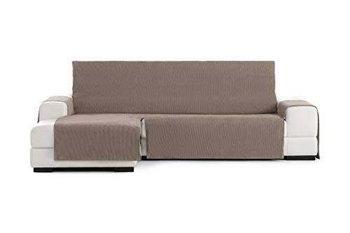Eysa Loira Protect wasserdichte und atmungsaktive Sofa überwurf, 65% Polyester 35% Baumwolle, braun, 240 cm von Eysa