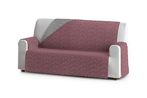 Eysa Mist Sofa überwurf, Polyester, C/8 burdeaux-grau, 2 sitzer 115 cm. Geeignet für Sofas von 120 bis 170 cm von Eysa