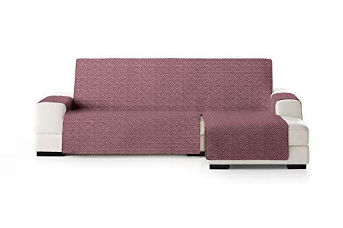 Eysa Mist Sofa überwurf, Polyester, C/8 burdeaux-grau, Chaise Longue 240 cm. Geeignet für Sofas von 250 bis 300 cm von Eysa