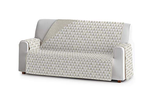 Eysa Nordic Sofa überwurf, Polyester, C/1 beige-beige, 2 sitzer 115 cm. Geeignet für Sofas von 120 bis 170 cm von Eysa