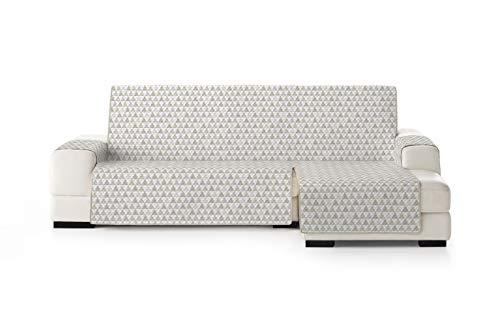 Eysa Nordic Sofa überwurf, Polyester, C/1 beige-beige, Chaise Longue 290 cm. Geeignet für Sofas von 300 bis 350 cm von Eysa