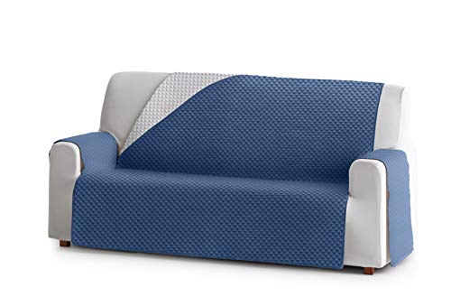 Eysa Oslo Protect wasserdichte und atmungsaktive Sofa überwurf, 100% Polyester, blau, 150 cm von Eysa