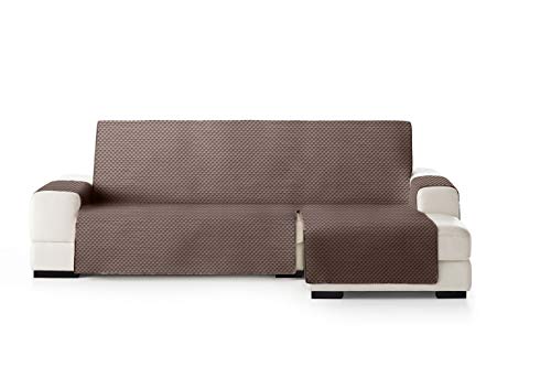 Eysa Oslo Protect wasserdichte und atmungsaktive Sofa überwurf, 100% Polyester, braun, 240 cm von Eysa